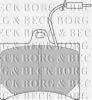 BORG & BECK BBP1045 Brake Pad Set, disc brake